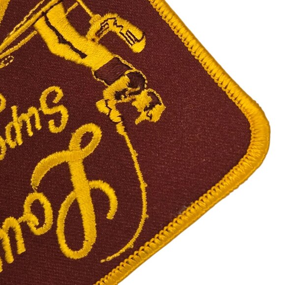 Lowes Super Touch Graphite Rods Patch Vintage Fishing Fisherman Retro - Picture 4 of 7